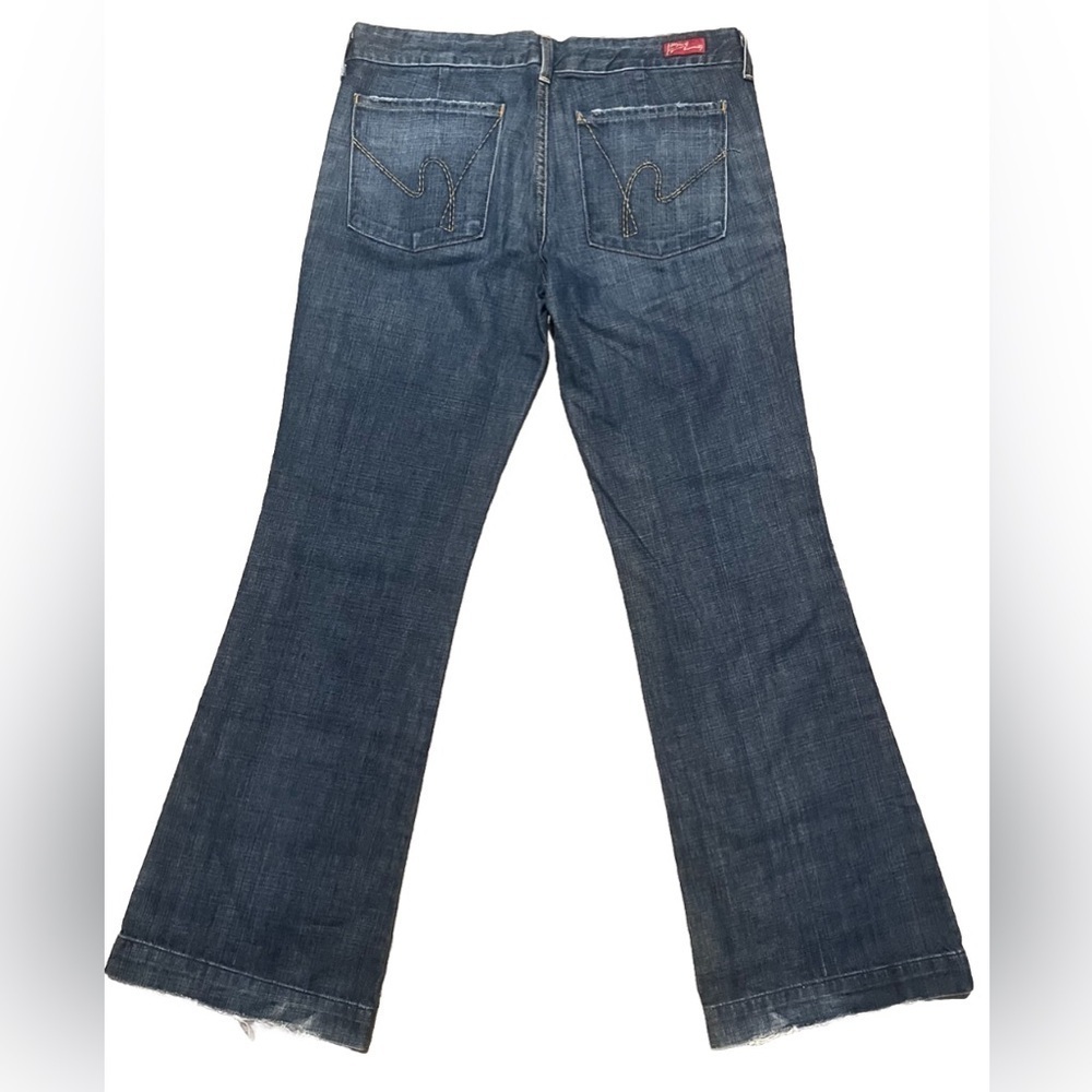 Citizens of humanity size 32 jeans full leg flare indie core - Picture 2 of 5